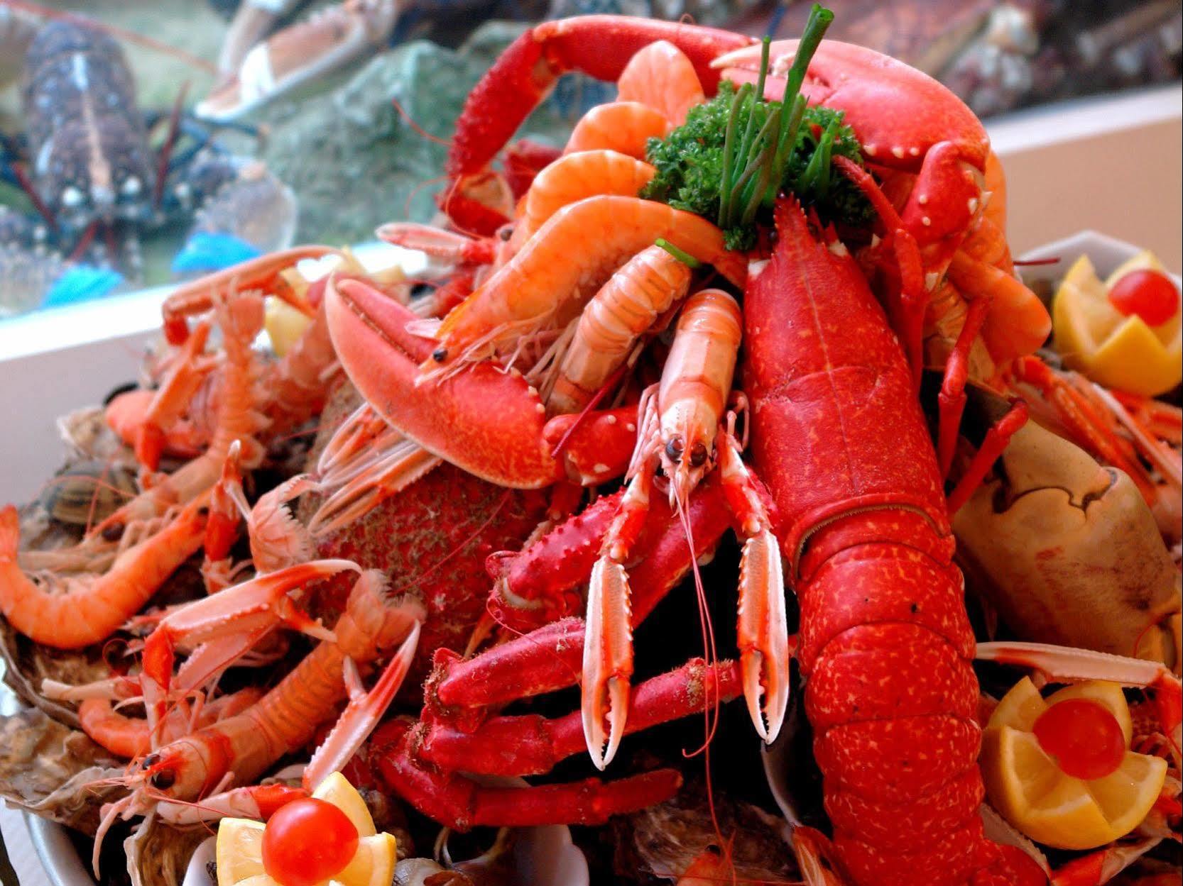 רוסקוף Logis Hotel Les Chardons Bleus Restaurant Le Bistrot De La Mer מראה חיצוני תמונה